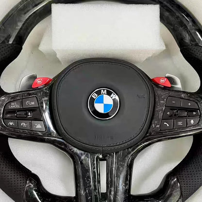 Forged Carbon + M1M2 BMW Steering Wheel