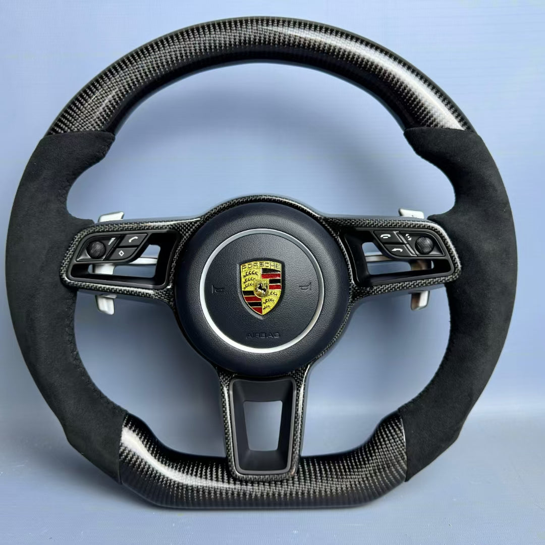 Volante for Porsche 992 Carrera S Carbon Fiber Steering Wheel