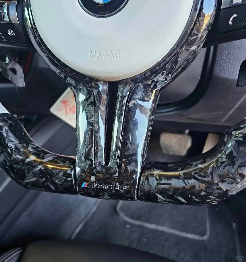 Custom Forged Carbon LED BMW Steering Wheel for F10 F20 F30 F32 F36 F80 F82 E46 E90 M3 M4 M5 All Series