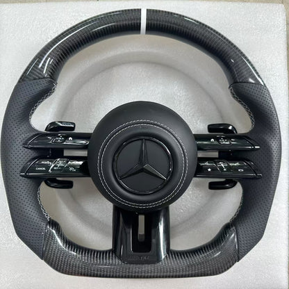 For Mercedes Benz Dragonfly Steering Wheel W176 W205 W212 W222 W463 W464 W205 W44 W204 W218 E63 Can Be Upgraded and Customized