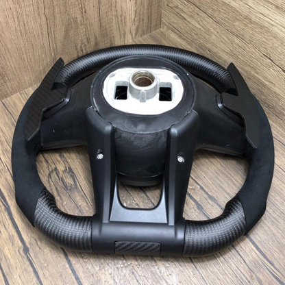 Carbon Fiber Steering Wheel for Mercedes Benz A35 A45 C63 C43 E53 E63 G63 G500 G55 AMG GT S63 GLE63 GLA45 W223