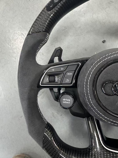 LED Steering Wheel Assembly Upgrade Fit for Audi RS RS3 RS5 RS7 A3 A4 A5 A6 A7 S3 S5 Q5 Q7 TT TTs R8 Style