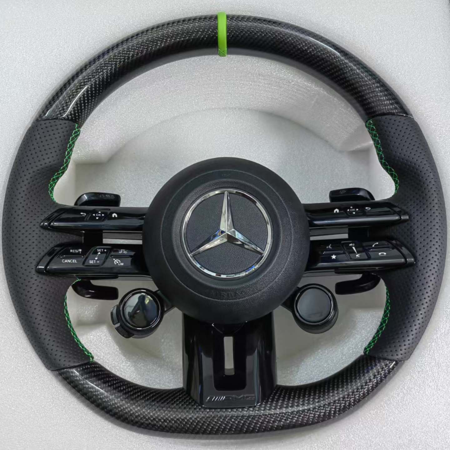 Carbon Fiber Steering Wheel with OLED for Mercedes-benz Amg W204 W205 W167 W213 W222 W207 W212