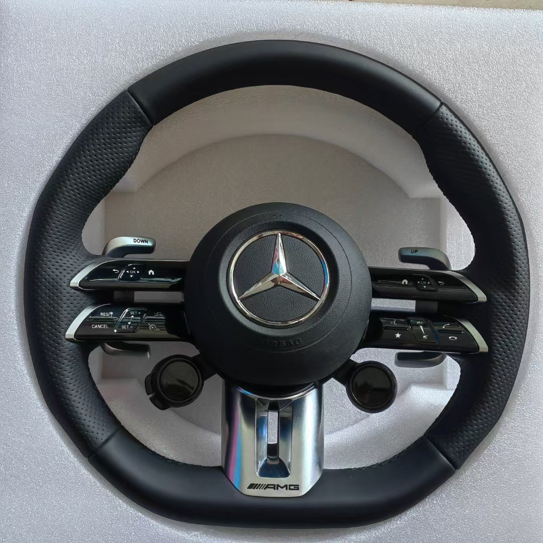 Carbon Fiber Steering Wheel with OLED for Mercedes-benz Amg W204 W205 W167 W213 W222 W207 W212
