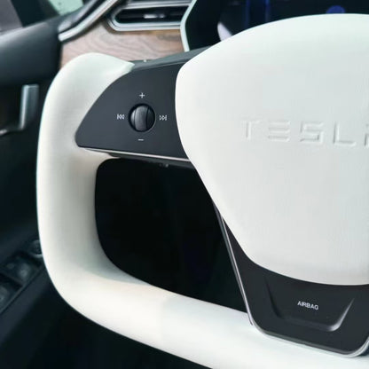 Plug & Play Heated Yoke Steering Wheel for Tesla Model S/X OEM Connectors & Quick Installation