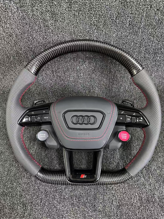 Carbon Fiber Steering Wheel for Audi