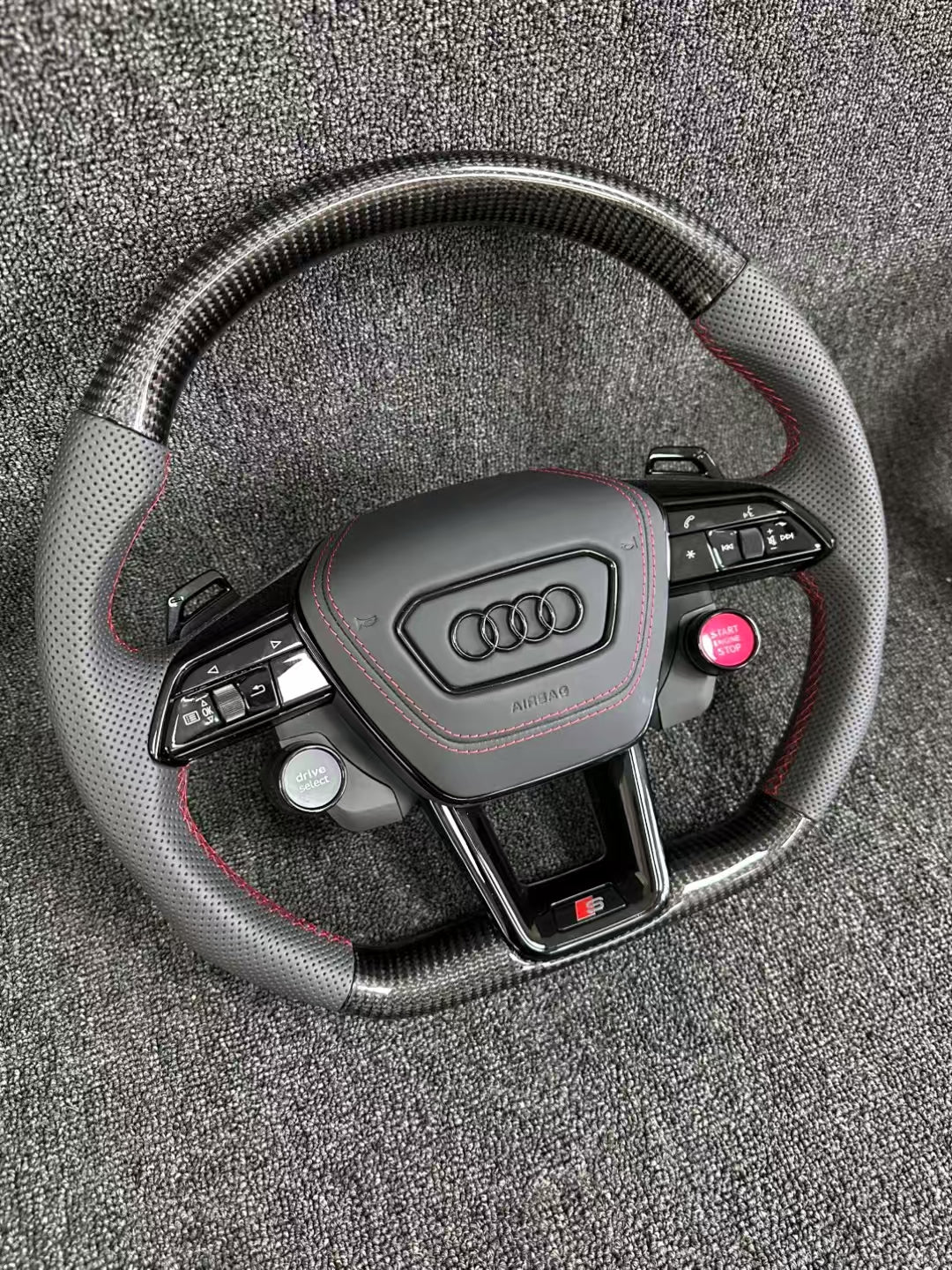 Carbon Fiber Steering Wheel for Audi