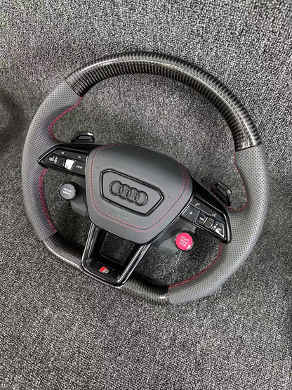 Carbon Fiber Steering Wheel for Audi