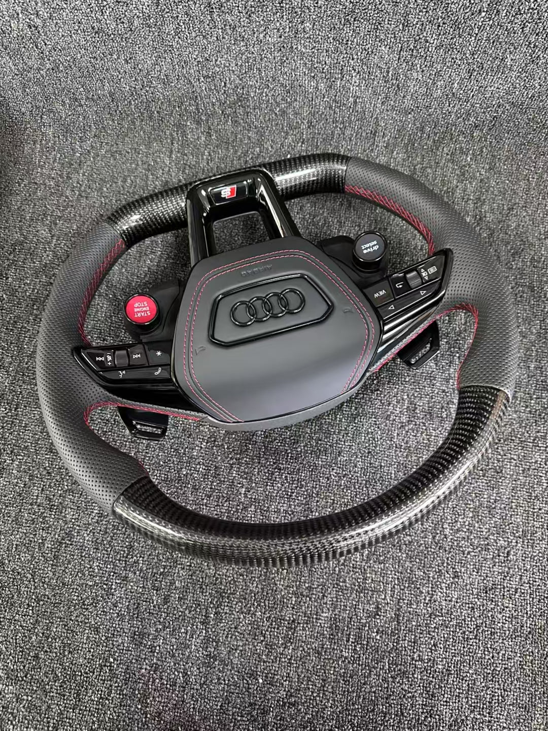 Carbon Fiber Steering Wheel for Audi