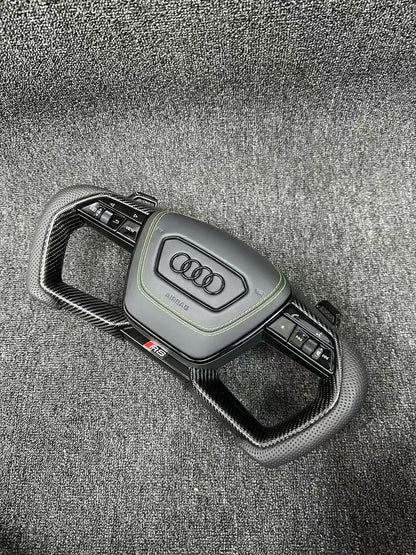 Audi Racing Steering Wheel Is Suitable for All SeriesA4L A5 A6L A7 TT Q5 S4 S5 RS5 RS6 RS7Modification and Upgrade