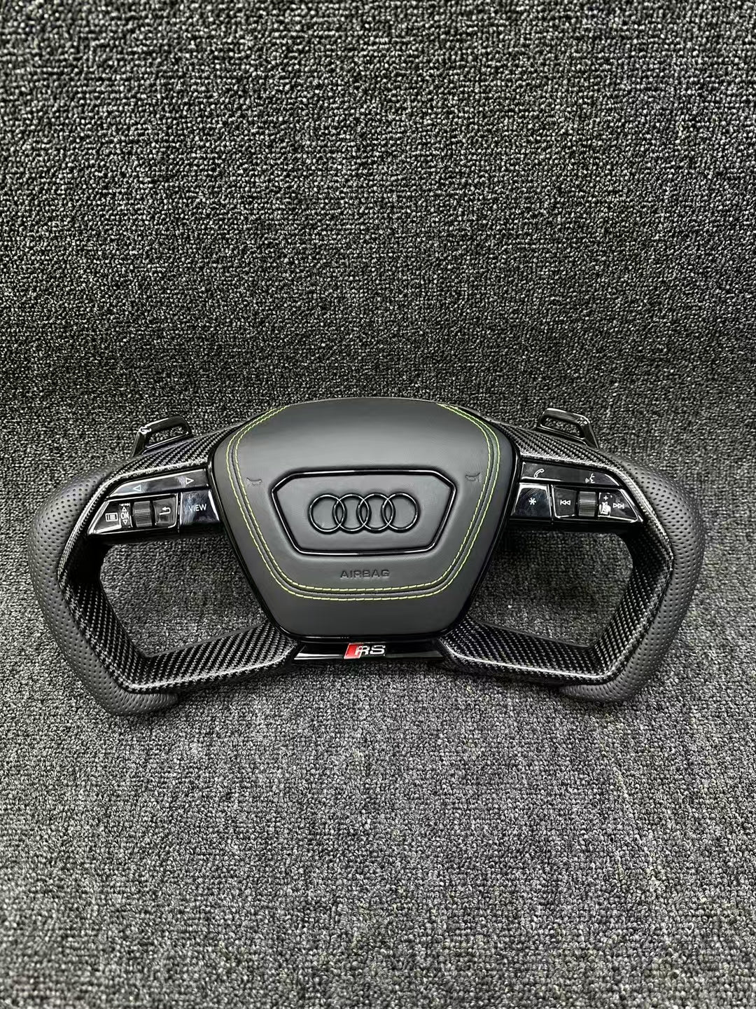 Audi Racing Steering Wheel Is Suitable for All SeriesA4L A5 A6L A7 TT Q5 S4 S5 RS5 RS6 RS7Modification and Upgrade
