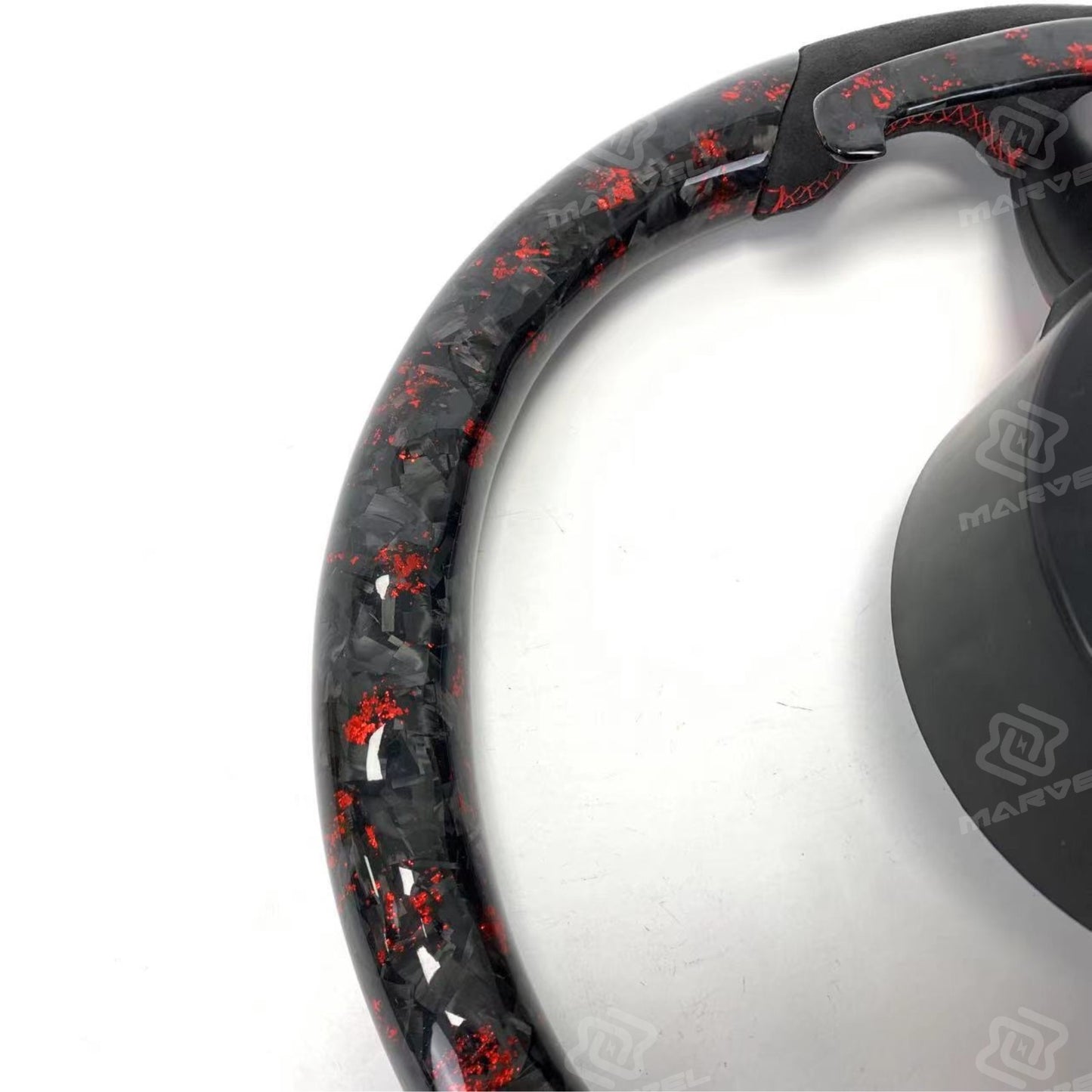 Forged Carbon Fiber Led Alcantara For BMW 3 Series 5 Series F10 F20 F30 F90 F01 F02 M3 M5 M6 Car Steering Wheel