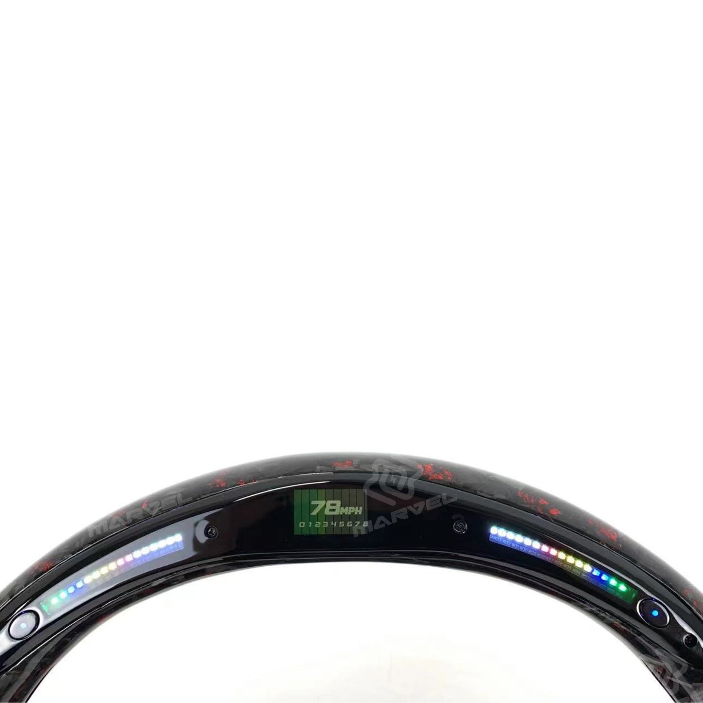 Forged Carbon Fiber Led Alcantara For BMW 3 Series 5 Series F10 F20 F30 F90 F01 F02 M3 M5 M6 Car Steering Wheel