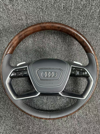 Audi mahogany steering wheel