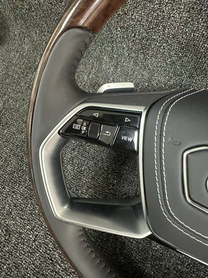 Audi mahogany steering wheel