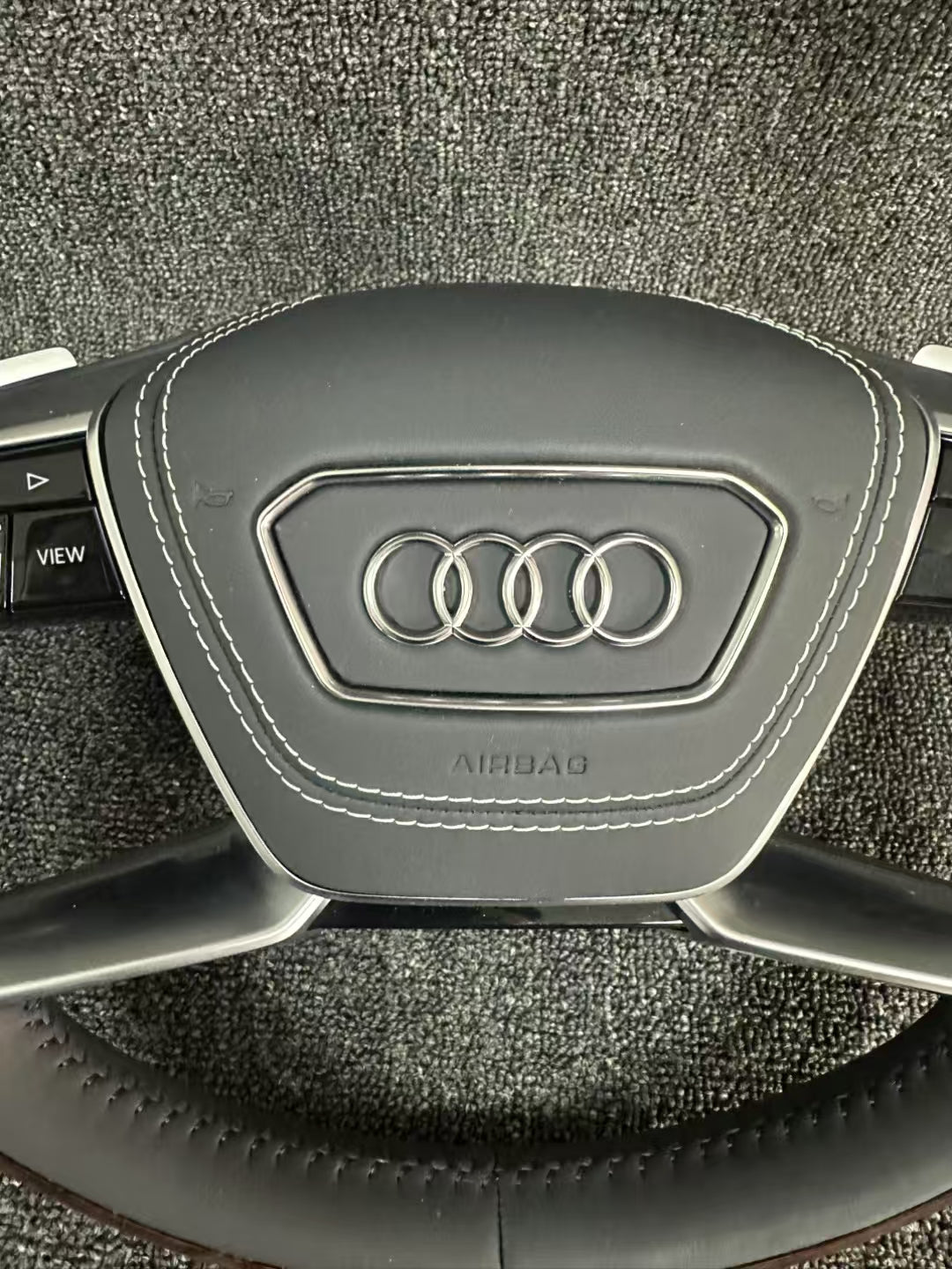 Audi mahogany steering wheel