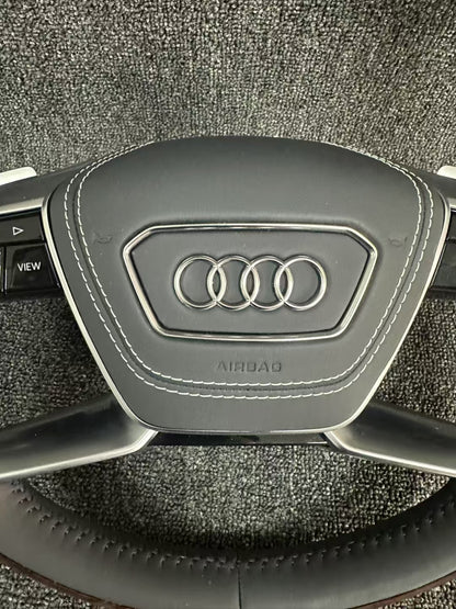 Audi mahogany steering wheel