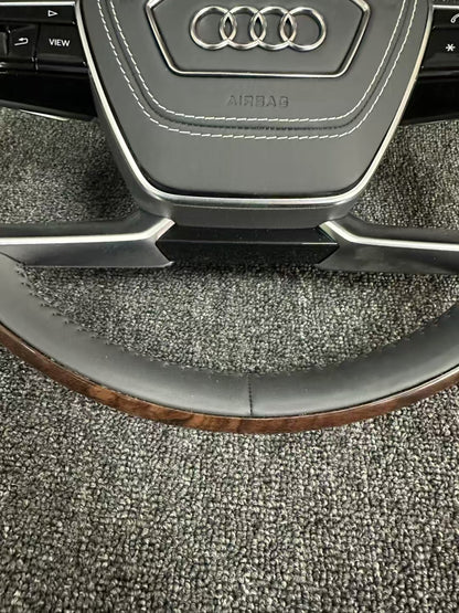 Audi mahogany steering wheel