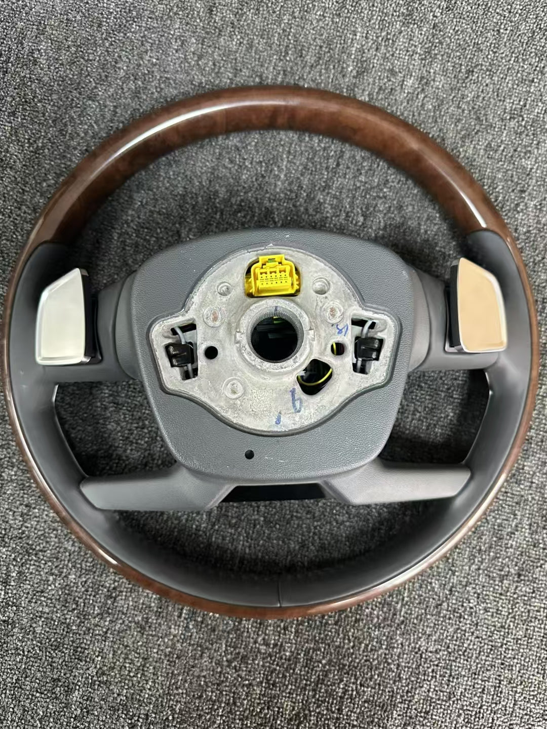 Audi mahogany steering wheel