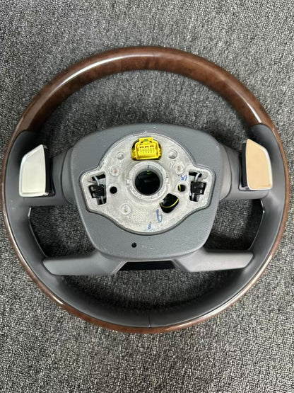 Audi mahogany steering wheel