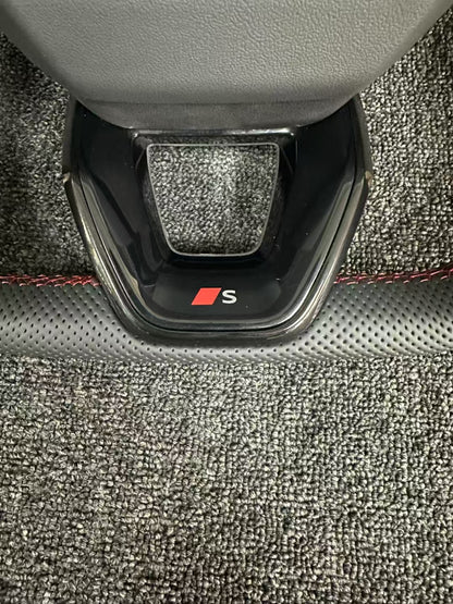 Leather Steering Wheel for Audis A6L A7 A8 Q5 Q7 RS4 RS5 A4L A5 A3 A7 Q2 Q3 S4 S5 S7 B8 C7