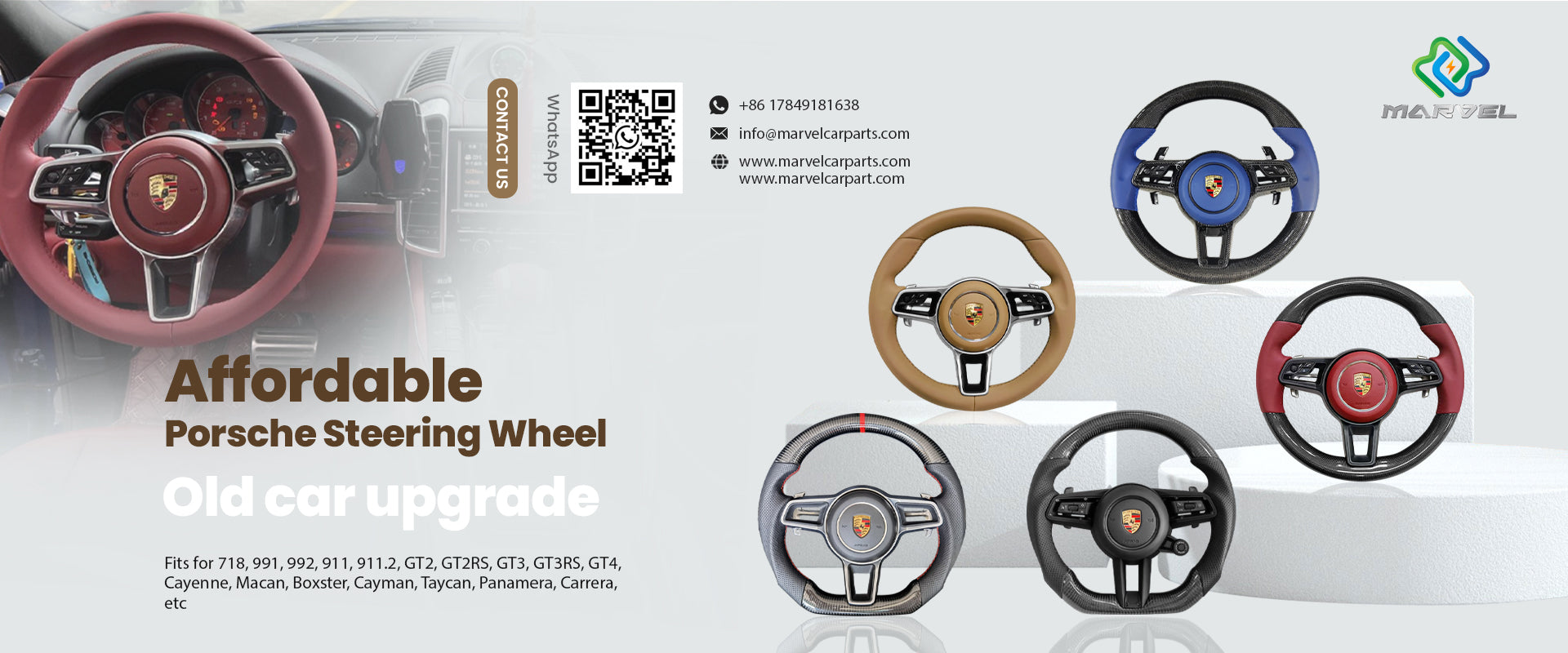 Load video: custom steering wheel